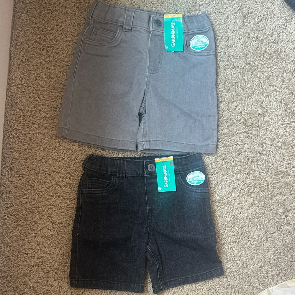 Garanimals Gray and Black Kids Shorts